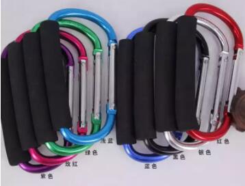 Крюк алюминиевого большого кольца d щелчковый с крюком Carabiner губки большим