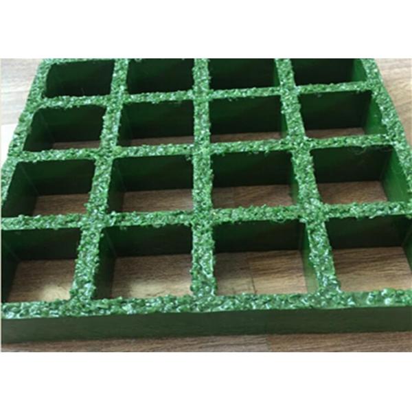 Plastic Fiberglass Grating Panels , Fibreglass Walkway Grating High Strength