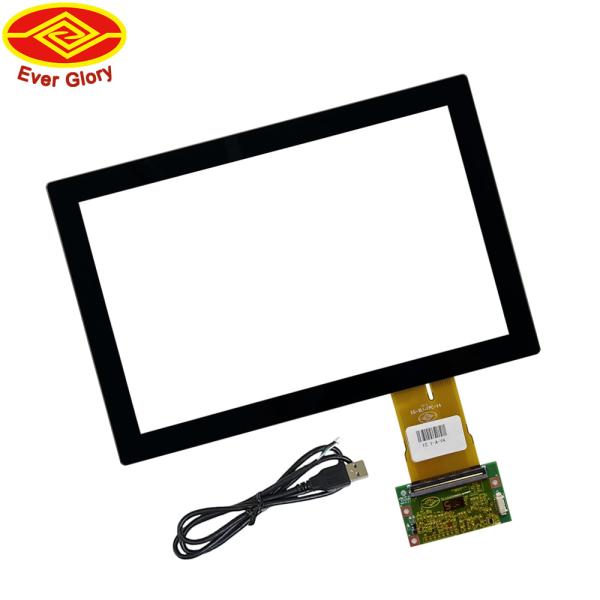 Customized Multi Touch Screen , Projected Capacitive Touch Panels 10.1 Inch