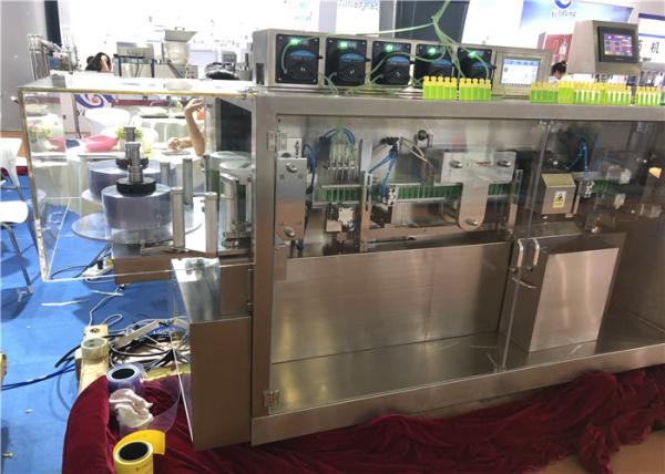 Oral Collagen Pharmaceutical Liquid Filling Machines , Ampoule Filling Sealing Machine