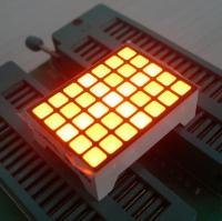 Jaunissez l'écran carré de 14 bornes LED Matrix, 5x7 LED Matrix imperméable