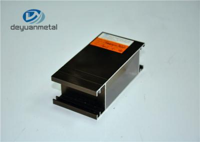 Champagne Polishing Aluminum Door Profile Temper T4 T5 T6 Nature Color