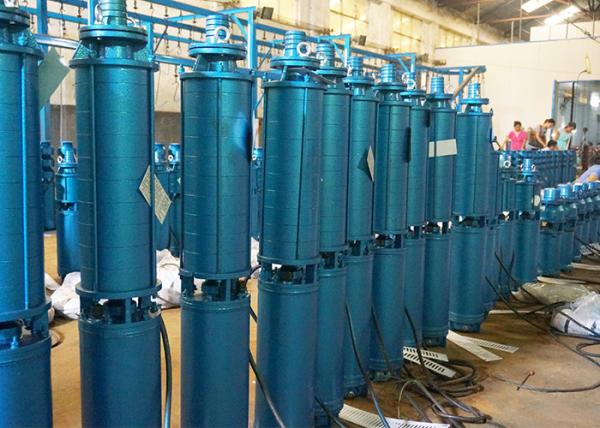 Bomba de água submersível de poços profundos de 45kw 60hp para irrigação / sistema de abastecimento de água