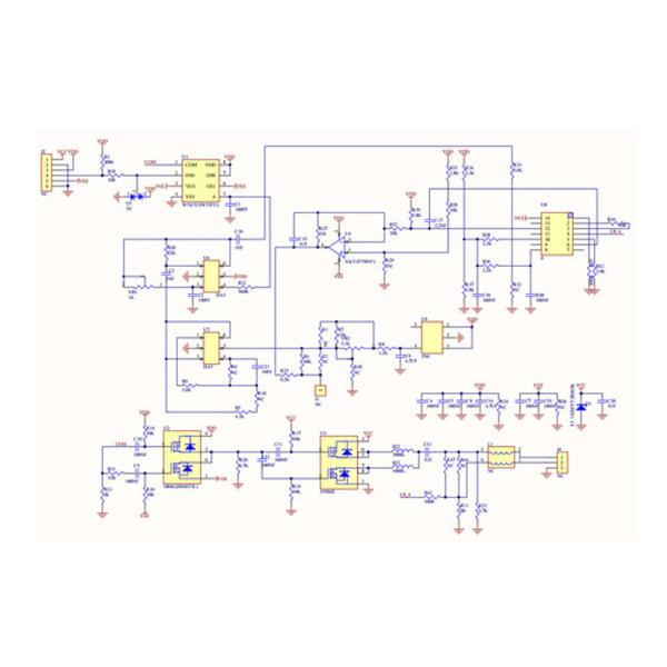 FR4 PCB Assembly With White Silkscreen Color For Dependable