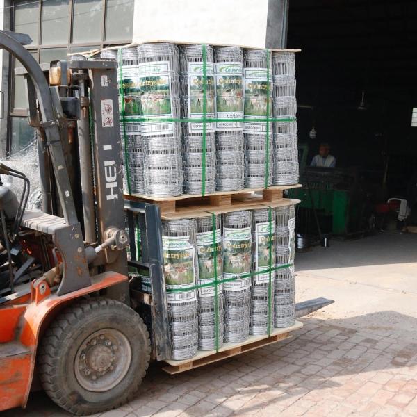 High Security Metal Cattle Fence , Rodent Proof Wire Deer Fence Water Resistant