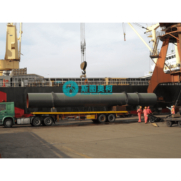 High Efficiency Rotary Drum Dryer with 93% Thermal Efficiency and 30% Waste Heat Recovery for Gold Ore Processing