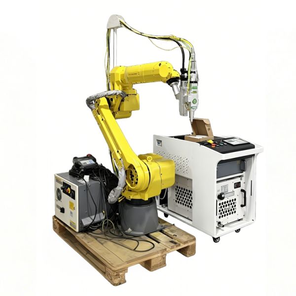 FANUC Robot M-20 6 Axis Robot Automatic 3D Fiber Laser Cutting Machine for Fitness Equipment Furniture Supports Cutting