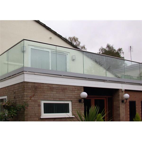 4mm 5mm 6mm Thickness Clear Float Glass Sheet For Balcony / Bathroom Glass