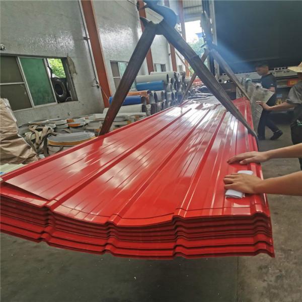 lifespan 20 years wine red 0.476mm thickness of corrugated roof steel sheet for poultry farm