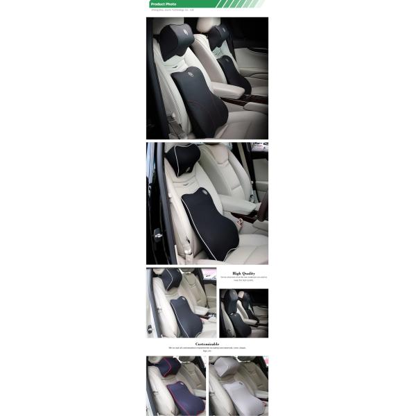 Square Polyester Car Waist Support Cushion for Comfortable and Fashionable Driving