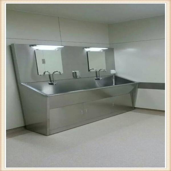 Нержавеющая сталь больницы хирургическая Scrub раковины нога привелась в действие раковину мытья руки