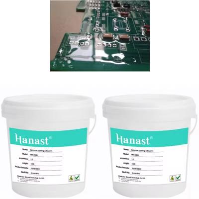 ODM Flexible Electronic Potting Silicone Rubber Sealant Raw Material 1:1