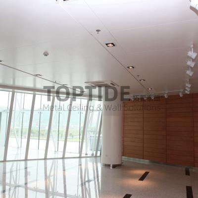 Thermal Insulation Building Materials Aluminum Suspended Metal Pan Ceiling Tiles