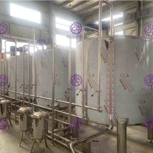 Steam Jacket Heating Juice Processing Equipment With Agitator