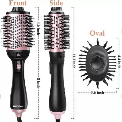 4in1 ar quente Ion Multifunctional Hair Dryer Brush 110-220V Multiscene