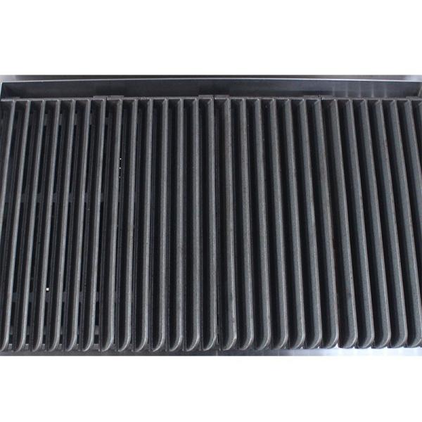 7.2kw Grelha de churrasco de balcão Equipamento de cozinha comercial