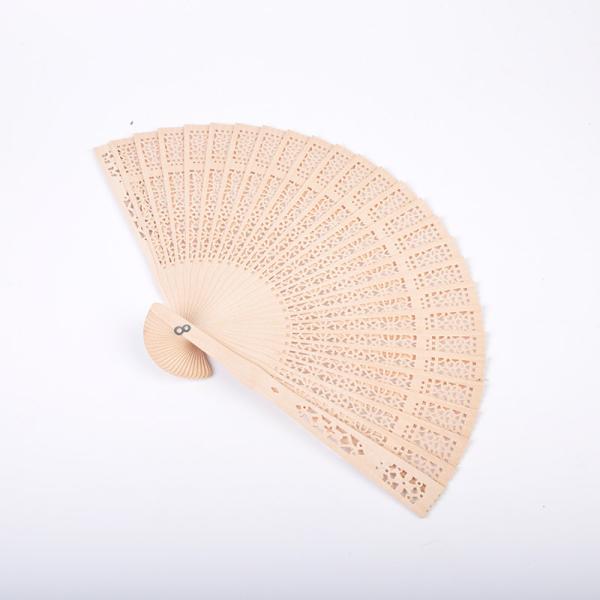 Bamboo gravado com logotipo de mão Saco de presente de ventoinha Festa de casamento favores de casamento promoção de retorno presente de mão de bambu Ventola