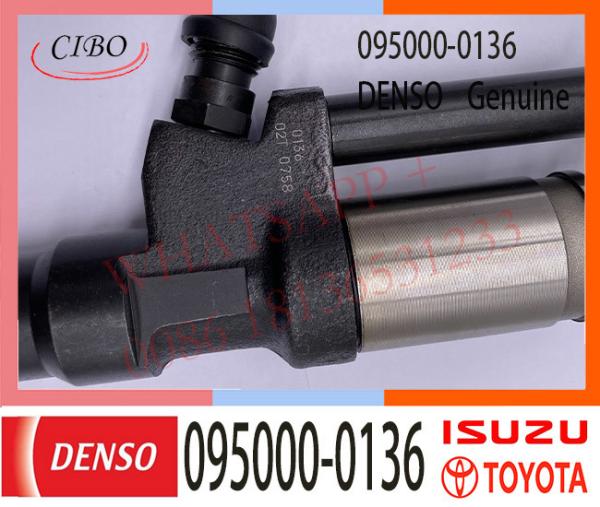 095000-0136 DENSO Diesel Fuel Injector 0950000136 Original e novo 0950001031,095000-0130 TOYOTA 23910-1044, 23910-1045