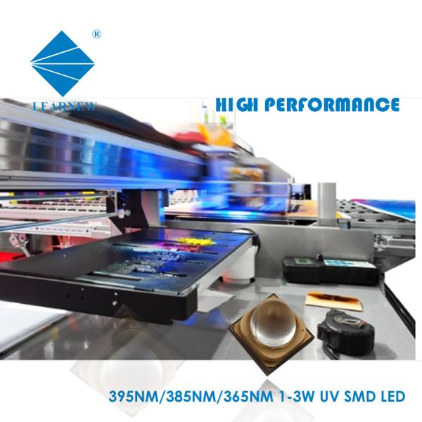 A longa vida UVA conduziu a microplaqueta UV do diodo emissor de luz de 3W 405nm com baixa resistência térmica