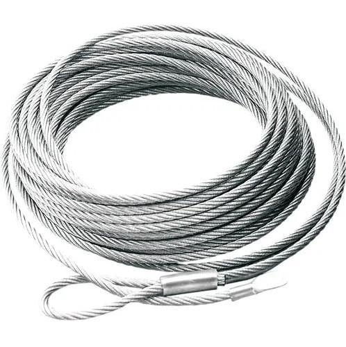 High Carbon Wire Rope Sling 8mm Galvanizing Treatment Steel Core For Marine Deck Cranes