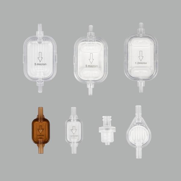 Precision Liquid Filter For Infusion Pump Ancillary 0.22-15 And Logo Printing