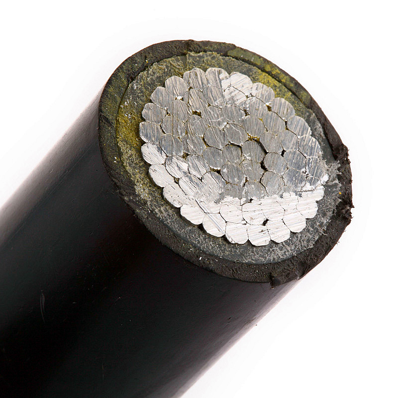 Single Core Aluminum Conductor XLPE Insulated PVC Jacket 1*240mm Low Voltage Power Cable Model AR2V IP65 Rated