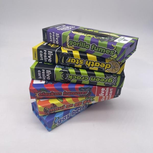 157GSM картонная коробка бумаги с покрытием 1000GSM серая для упаковки Vape