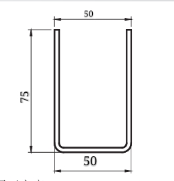 Крен канала u формируя машину с системой управления PLC