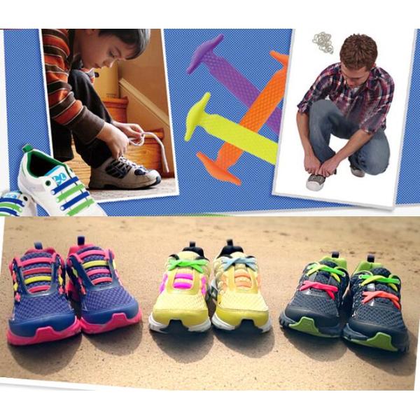 Best Selling Boys Girls Teenagers Students Silicone Cool Shoe Lace For Sport Shoes,Brand Your Own Logo