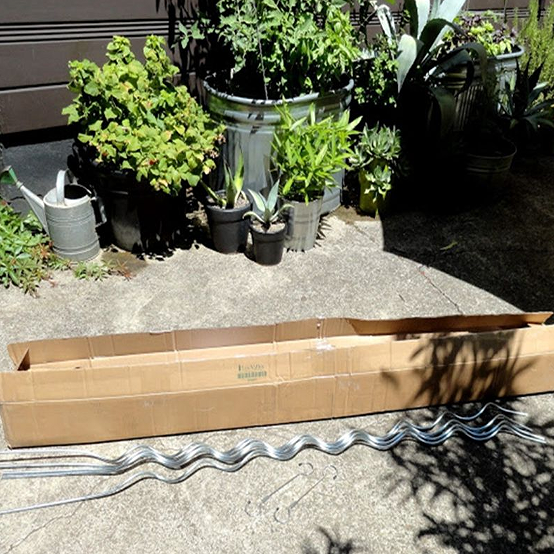 8.0mm*2.0m Plant Support Wire Greenhouse Iron Spiral