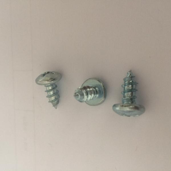 White Zinc Plated Phillips Truss Head Phillips Tapping Screw Round Head Wodd Screws Pointed Screws