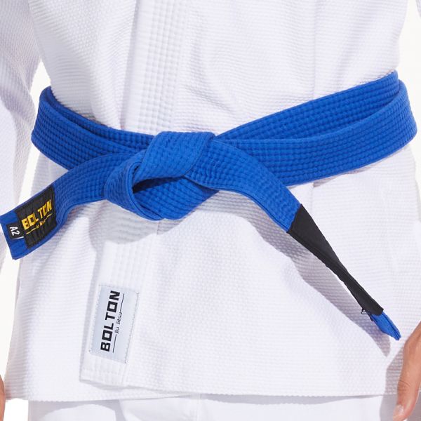 Durable 100% Cotton 240grams BJJ Blue Belt For Adults Training And Competitions