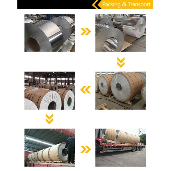 China Manufacture Good Quality Thickness 0.1mm to 3.0mm Aluminum Coil Roll Strip Designed for Durable