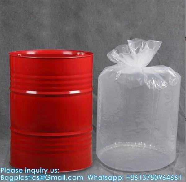 Plastic Manufacturer Supplies Durable Round Bottom Plastic Drum Barrel Liners Bags drum liner 10l bucket liner