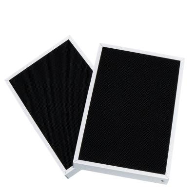 Ozone Removal Filter with Aluminium-based Honeycomb and Activated Manganese for