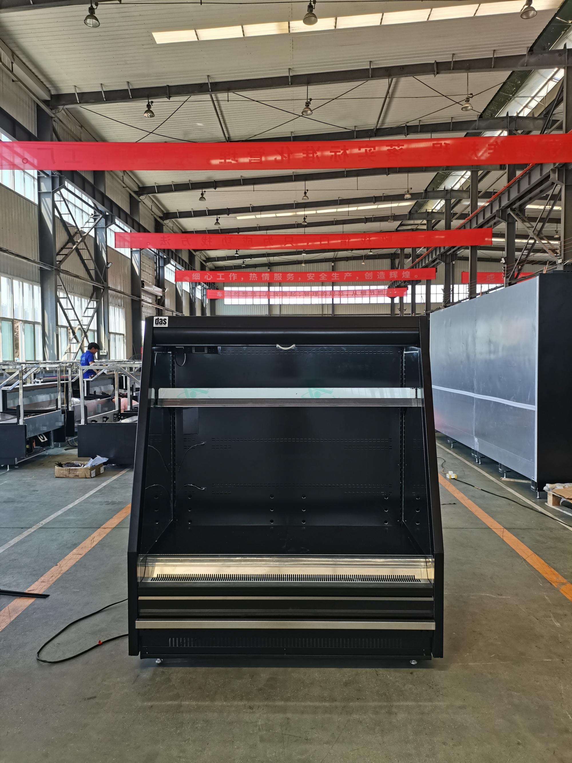 RHEA125M Vegetable Open Chilling Multi Deck Display Chiller Open Display Fridge