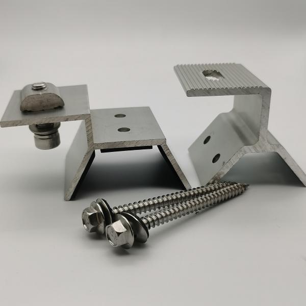 H-Beam Solar Grounding Clip | Aluminium Mid Mount Clamp