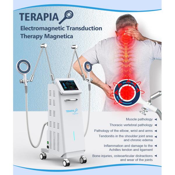 La machine de thérapie par transduction électromagnétique réduit les douleurs articulaires de l' épaule / de la hanche / du genou / de la cheville