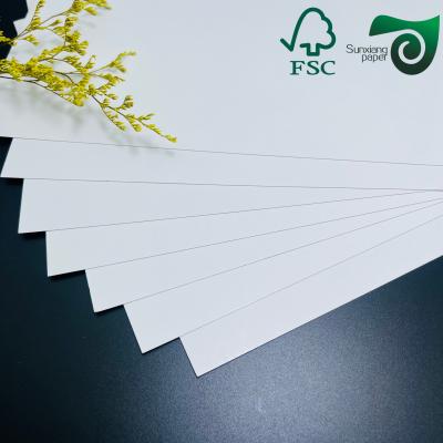 300gm FSC Carton recouvert à une face C1S haute résistance au pliage pour emballage alimentaire
