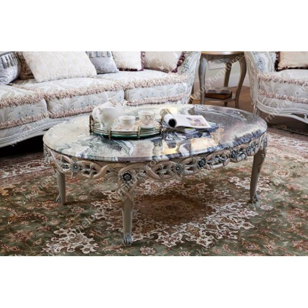 Classic Carved Marble Center Table For Sale FC-103A