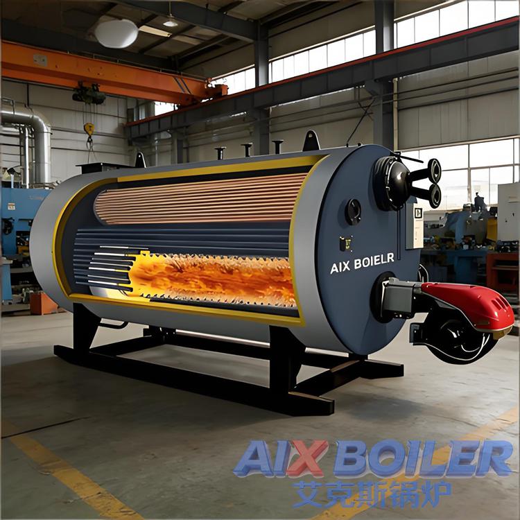 WNS Gas Fired Hot Water Boiler Automatic Steam Boiler For Heating