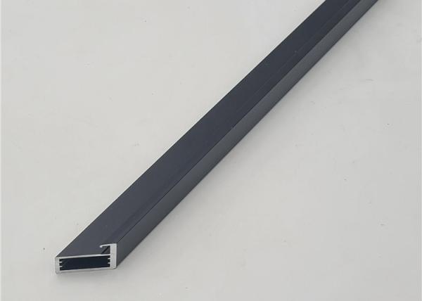 Perfis decorativos de alumínio de anodização do revestimento do moinho para o quadro de armário do vinho