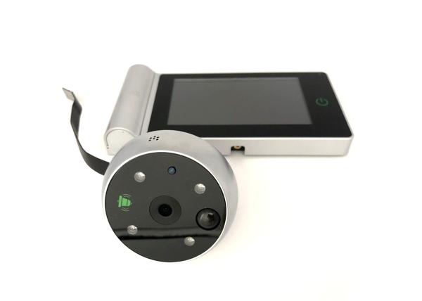 Touch Key 2.4GHz Digital Door Eye Viewer HD 4.3in TFT LCD Wireless Recordable