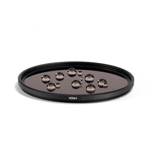 Low Color Shift ND64 Filter 6 Stops Light Reduction Filter With Multi Layer Nano Coating