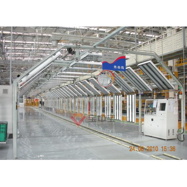 Steel structure Light Checking for Customied Painting Production Line Project