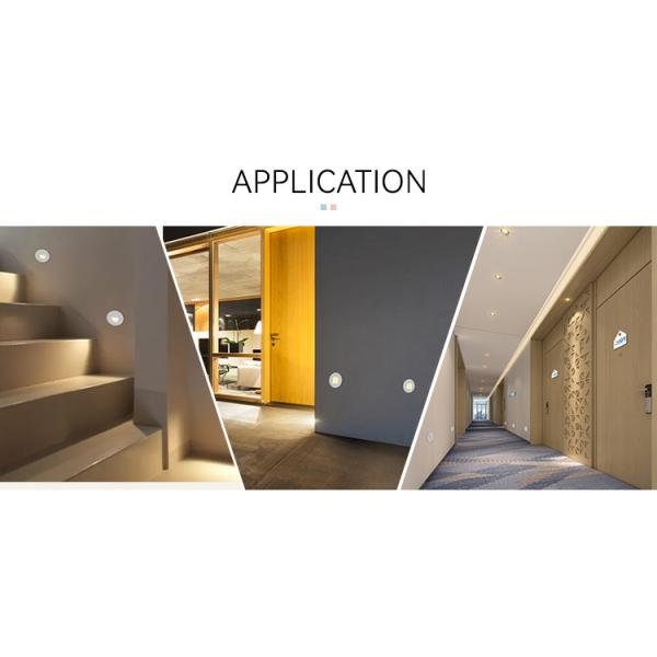 Ocean Plastic 12 Volt Step Lights 3CCT 12v Led Stair Lights 1W 201lm