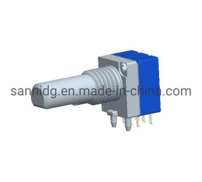 Codificador de eixo giratório da unidade dupla 10mm 16 Paulse para o controle de canal
