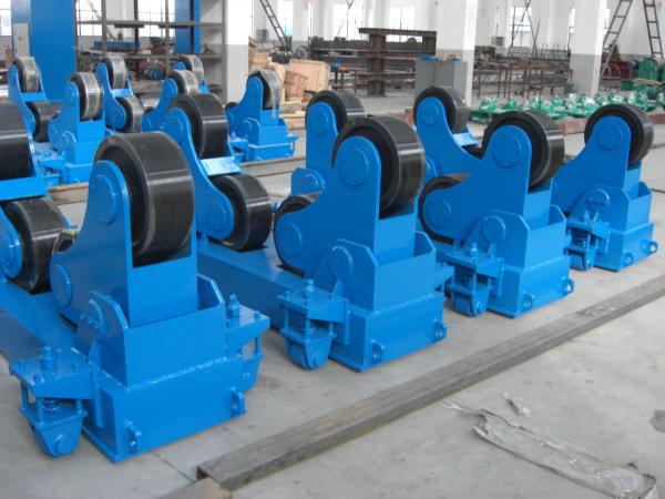Canalize o tanque de solda Auto-alinhado do rotador que gira Rolls cabido acima