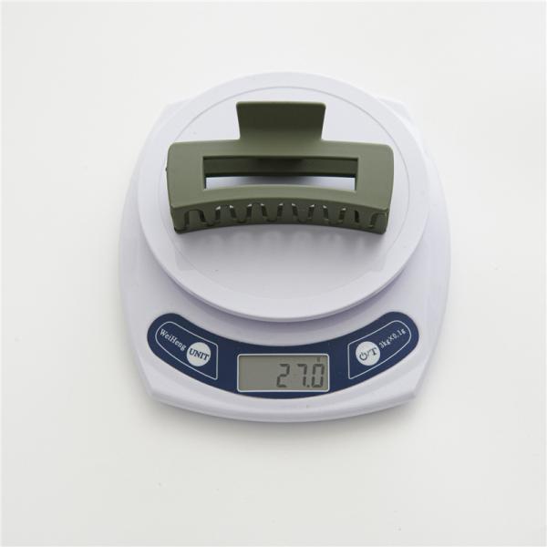 Ins resin headbands accessories Morandi Hair grab clip simple large girl grab clip back of head shark clip