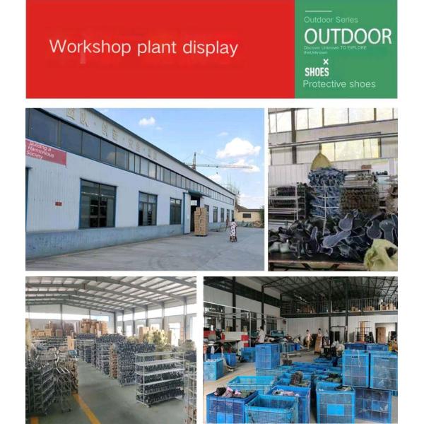 Men Work Safety Shoes Boots With Steel Toe and Steel Anti slip